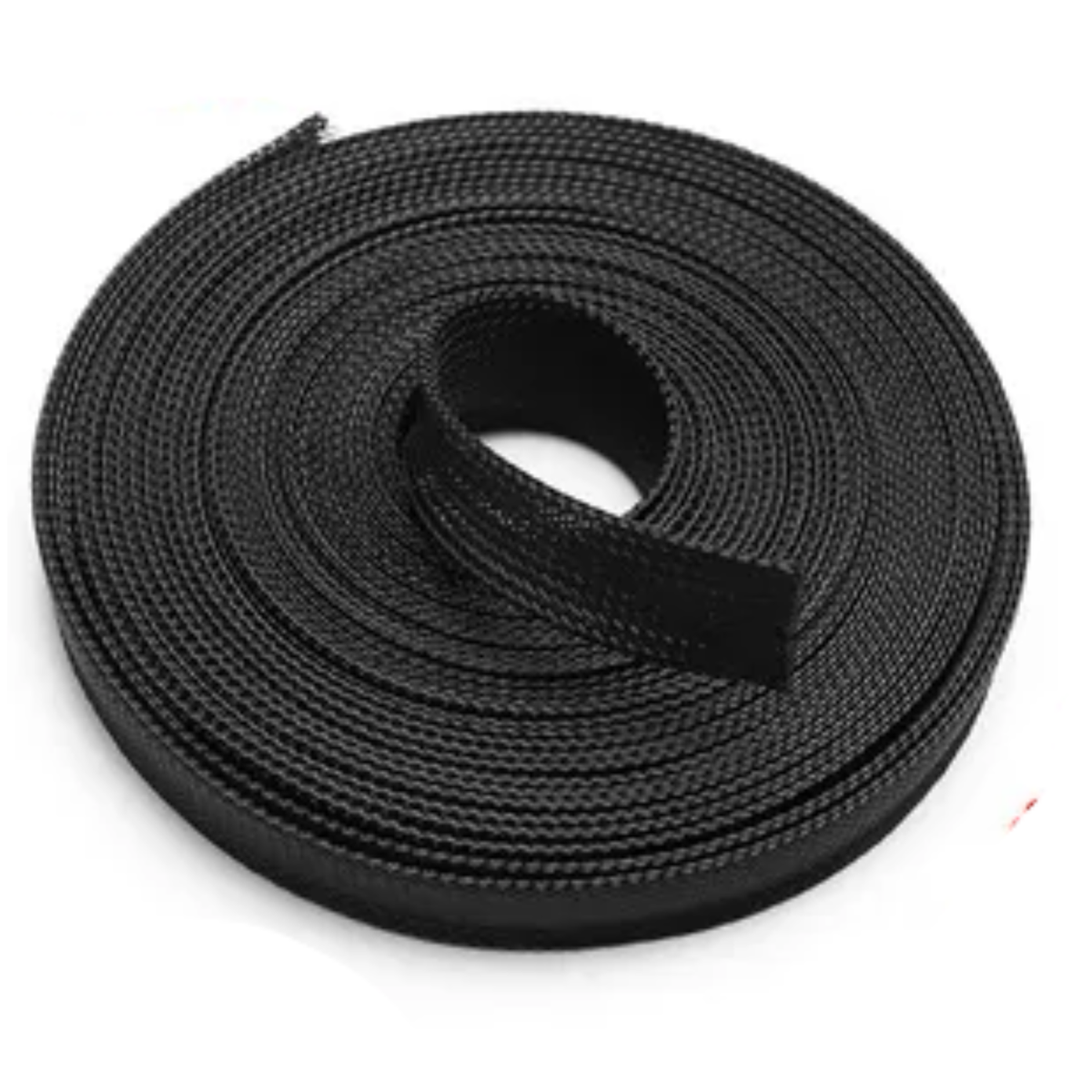 Organizador De Cables Techflex 20mm Negro Rollo 10 Mts