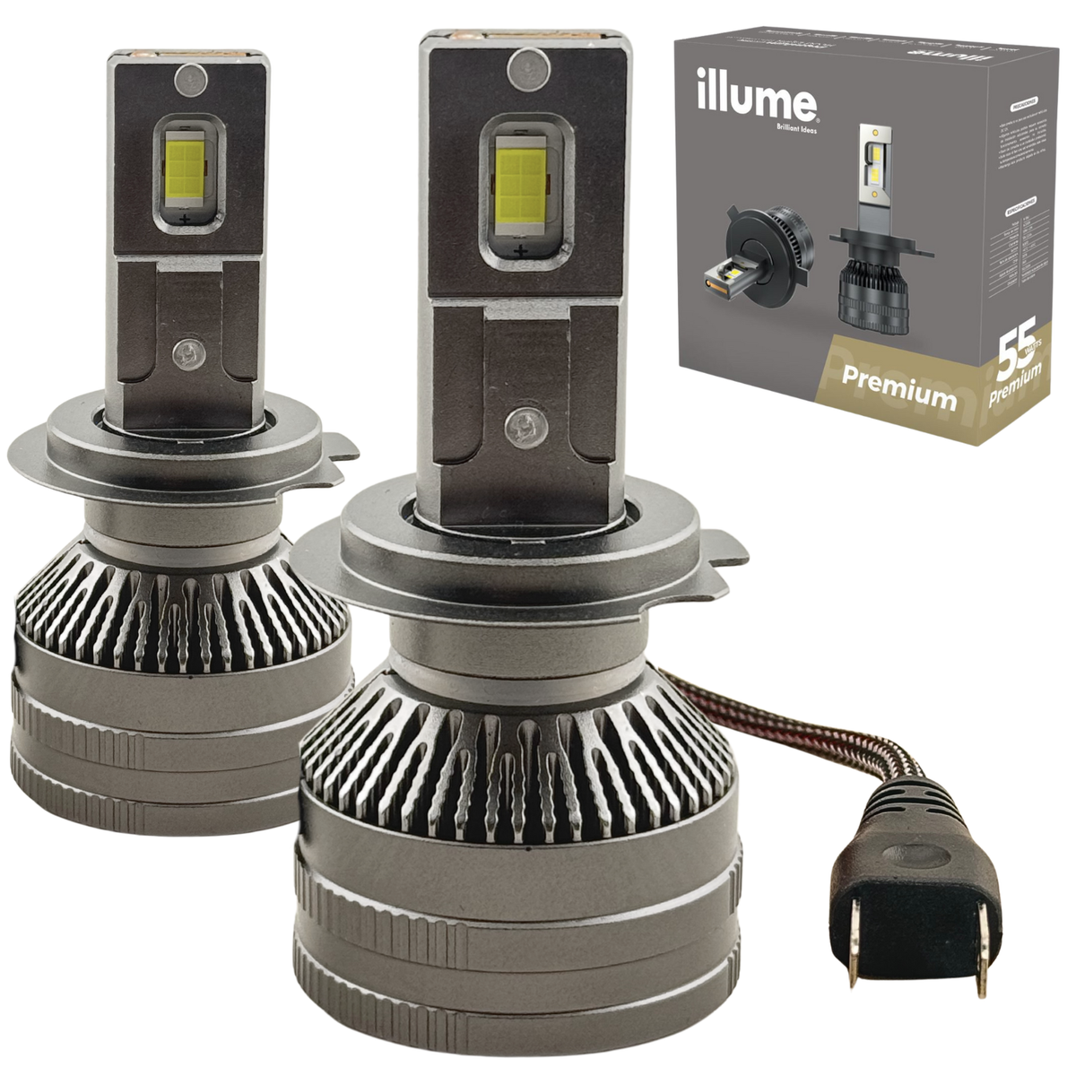 Focos Led H7 Illume Premium 55w