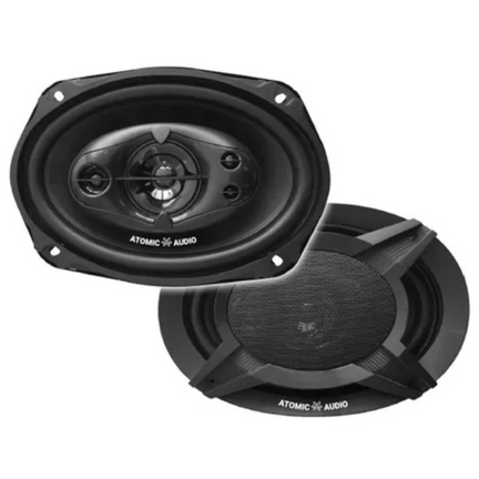 Bocinas Atomic Audio Coaxiales 900w 6x9"