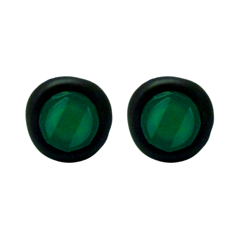 Plafon Lateral Tipo Boton Gel Verde