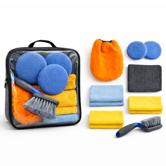 Kit De Limpieza Automotriz 10 Piezas