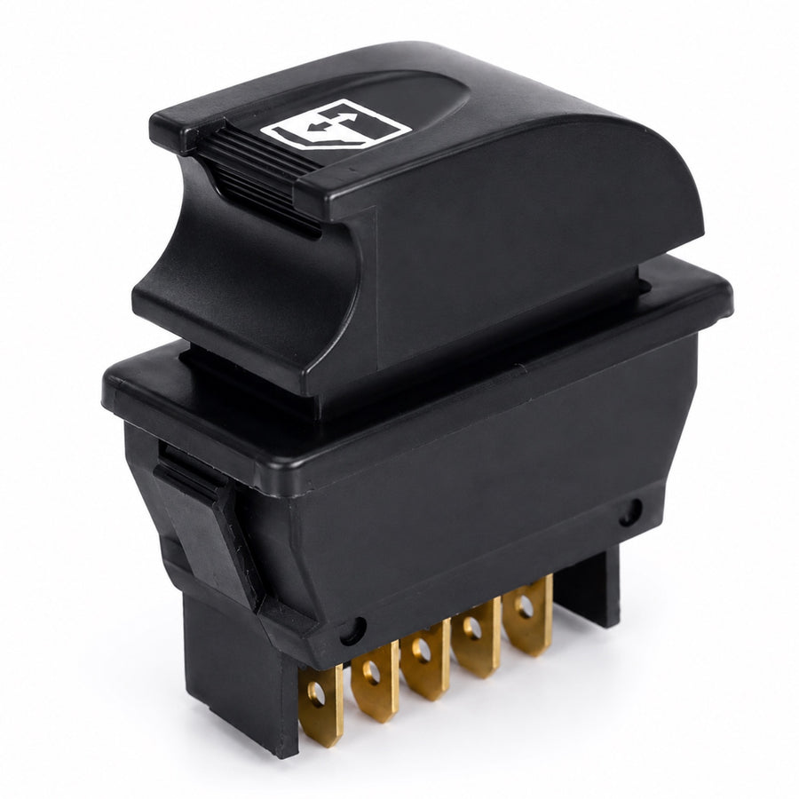 Switch Elevador De Vidrios Universal 5 Pines 12v