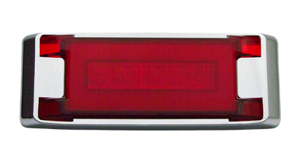 Plafon Lateral 4 Led Gel 4 Funciones Rojo