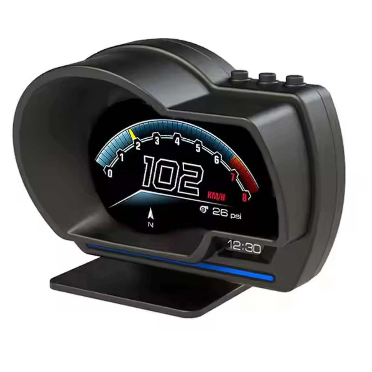 Tablero Digital Inteligente Obd+gps 12v