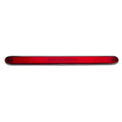 Barra Lateral 4 Led Gel 4 Funciones Grande Rojo