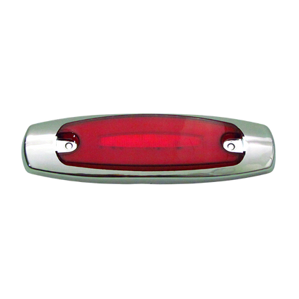 Plafon Lateral 4 Led Gel 4 Funciones Plano Rojo
