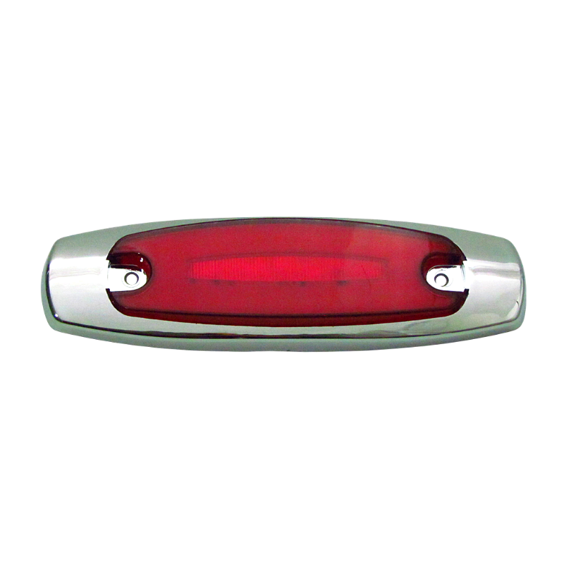 Plafon Lateral 4 Led Gel 4 Funciones Plano Rojo