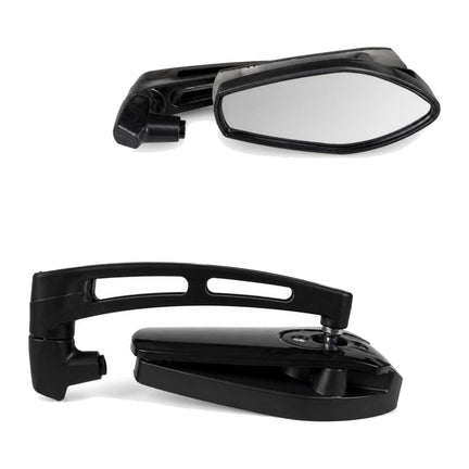 Espejos P/moto Yamaha Fz-s Ajustables Negro C/kit Tornillos