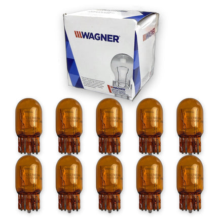 Foco 7443 Ambar Wagner Caja 10pzas