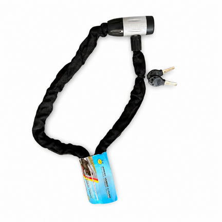Cadena Antirrobo P/moto Con Candado 6mm X 100cm