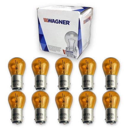 Foco 1034/1157 Ambar Wagner Caja 10pzas
