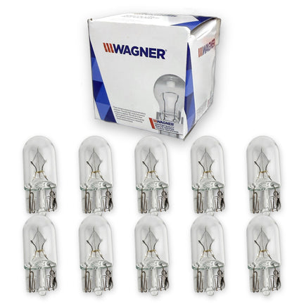 Foco T10 158 Pellizco Wagner Caja 10pzas